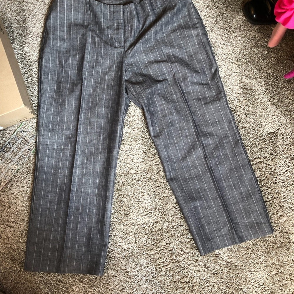 Cotton capri pants